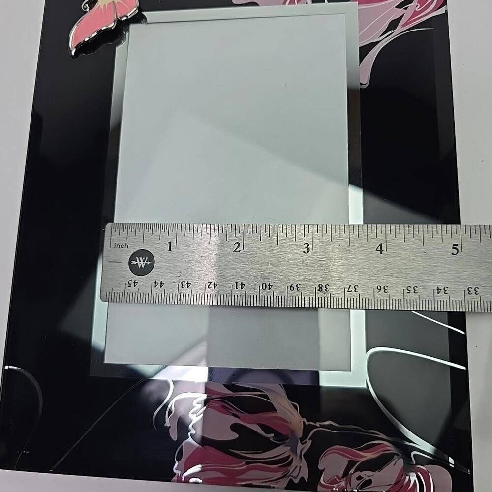 Pink Butterfly 6.5x 8.5 Picture Frame Vertical Spring Butterflies Photo Frame... - Picture 14 of 15